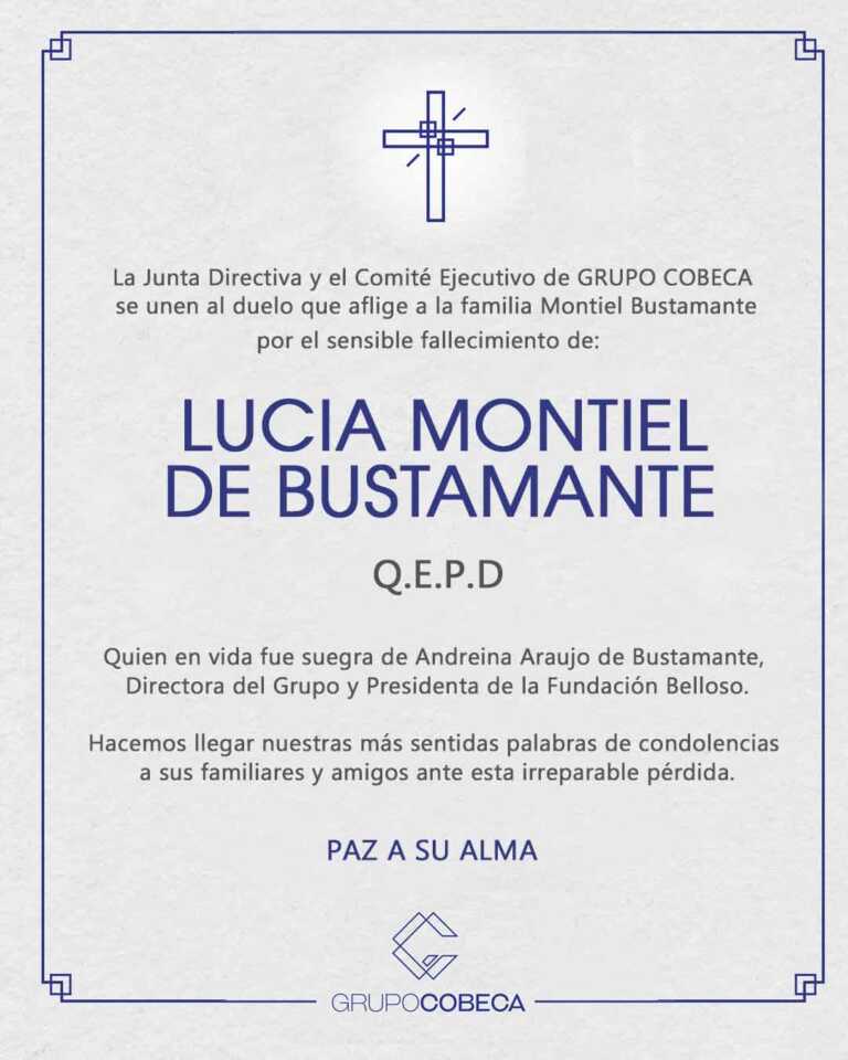 Lucia Montiel de Bustamante