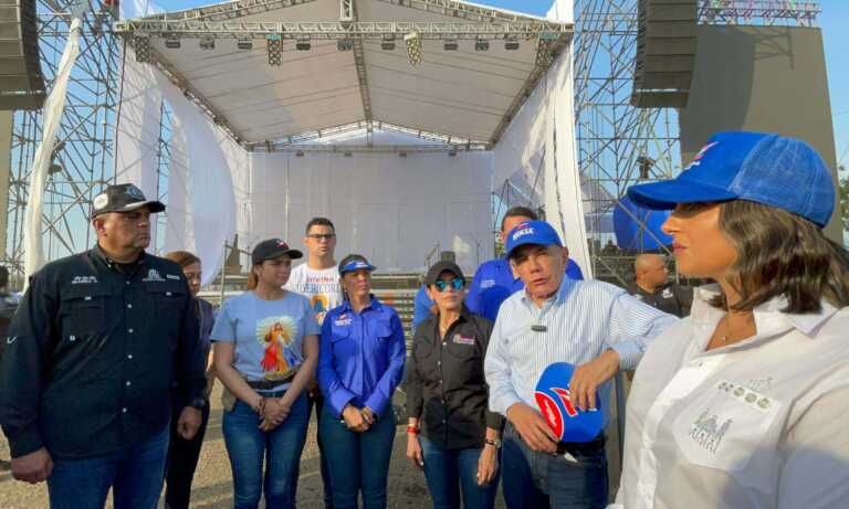 Rosales supervisa operativo de seguridad para Caminata de Jesús de la Misericordia