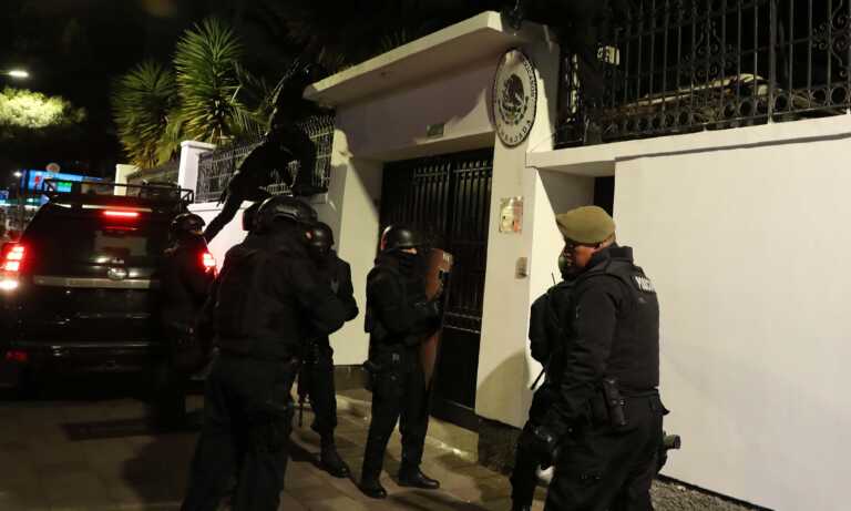 Tensión diplomática por detención a expresidente Glas en embajada mexicana en Ecuador