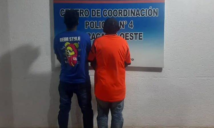 Arrestan a dos hombres en Maracaibo por agresión contra la mujer