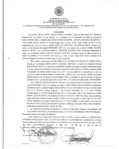 Cartel de Notificación  Expediente 58.271