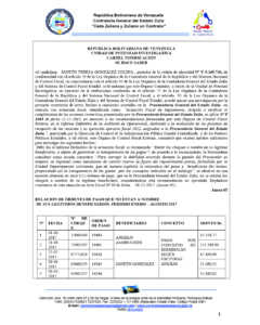 Cartel de Procuraduria