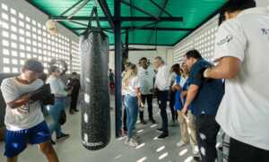 Alcaldía y actores humanitarios reinauguran estructura del Complejo Patria Joven
