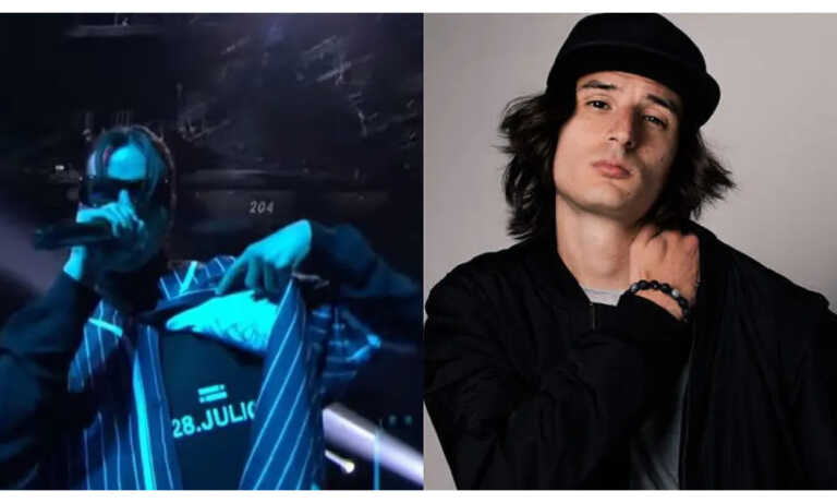 Danny Ocean sorprende en los Latin AMAs con el mensaje: “28 de julio”