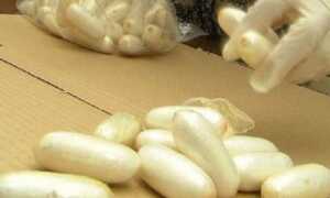 Le dan 10 años de prisión por tráfico de 86 dediles de cocaína