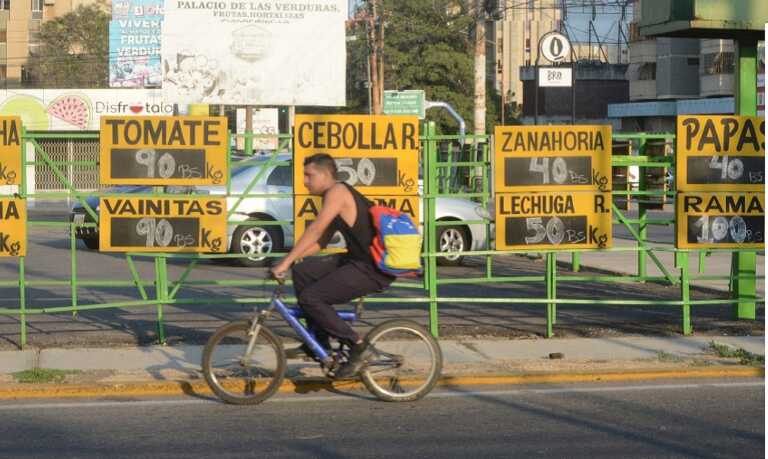 Registran inflación de marzo en 3,9 %, 2,7 puntos por encima de la del BCV