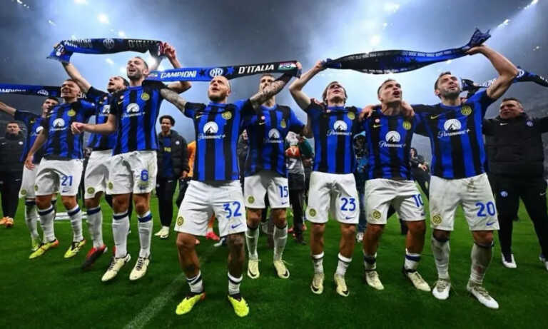 Inter de Milán se corona campeón de la serie A