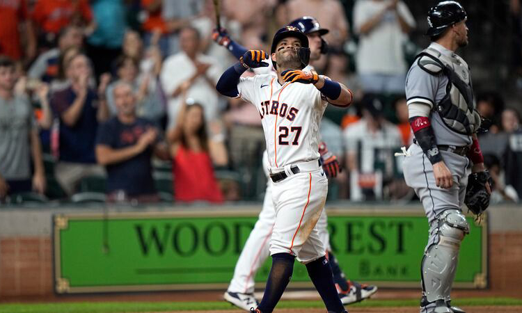 José Altuve duplica su rendimiento en abril