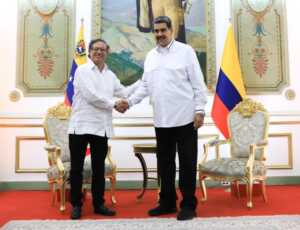 Presidente colombiano Gustavo Petro llega este 9 de abril a Venezuela