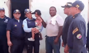 Hallan a niña de 2 años que fue raptada en el municipio Sucre