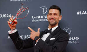 Djokovic gana por quinta vez el premio Laureus al mejor deportista