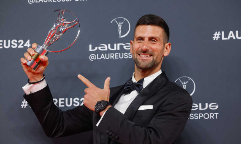 Djokovic gana por quinta vez el premio Laureus al mejor deportista