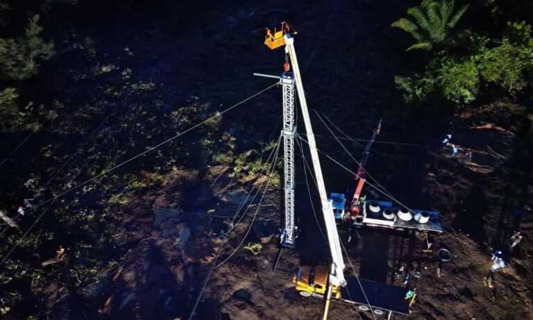 Suman 67 horas sin electricidad en Amazonas por caída de torre eléctrica