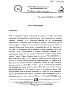 Auto de Proceder UPI 18-17