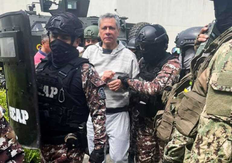 Correa asegura que Jorge Glas está en huelga de hambre en prisión de Ecuador