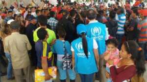 Firman convenio para la protección de refugiados en Venezuela