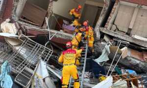 Taiwán eleva a 10 los muertos por el terremoto más intenso en 25 años