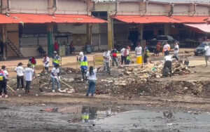 Retiran más de 3500 toneladas de basura del Mercado Las Pulgas