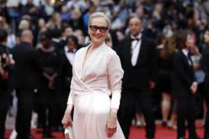 Meryl Streep recibe la Palma de Honor en Cannes