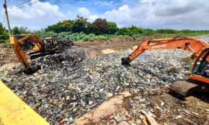 Gobierno nacional limpia 12 kilómetros de la cañada el Cajón de la Vega