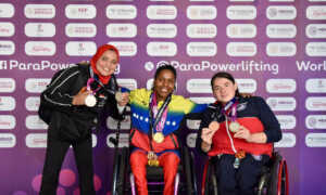 Clara Fuentes gana medalla de oro en la World Cup de Para Powerlifting