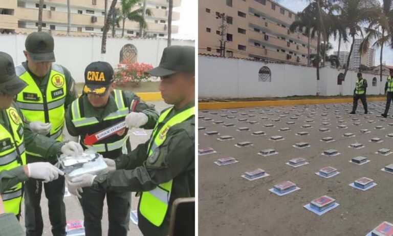 Incautan más de 850 kilos de cocaína en Carabobo y Falcón