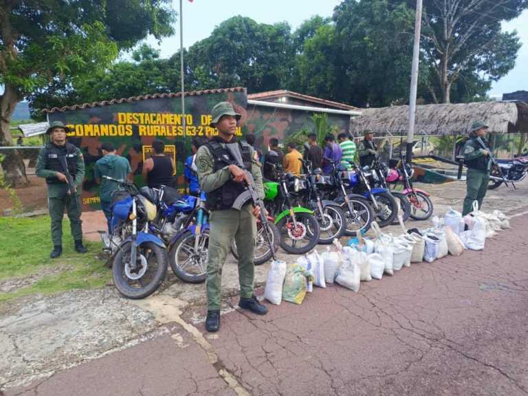 Detienen a 12 personas con 841 kilos del mineral casiterita en Amazonas