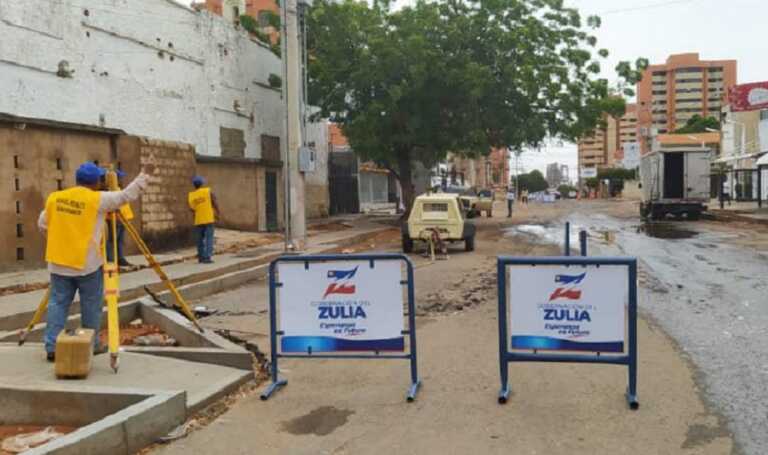 Gobernación avanza en la modernización de la avenida 11 de Maracaibo