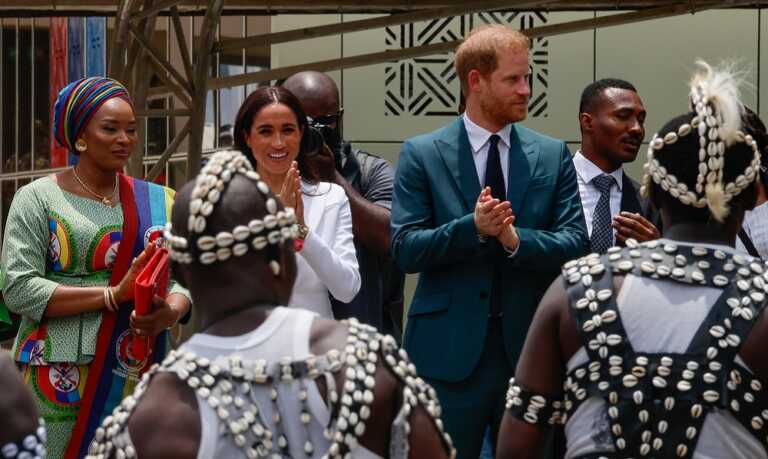 Harry y Meghan visitan Nigeria