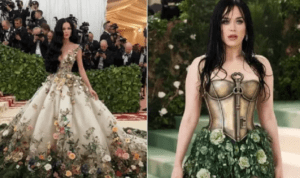 Foto de Katy Perry en la Met Gala creada con IA engaña a su propia madre