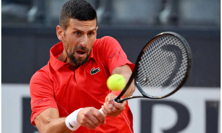 Djokovic “apaga” a Moutet en su estreno en Roma