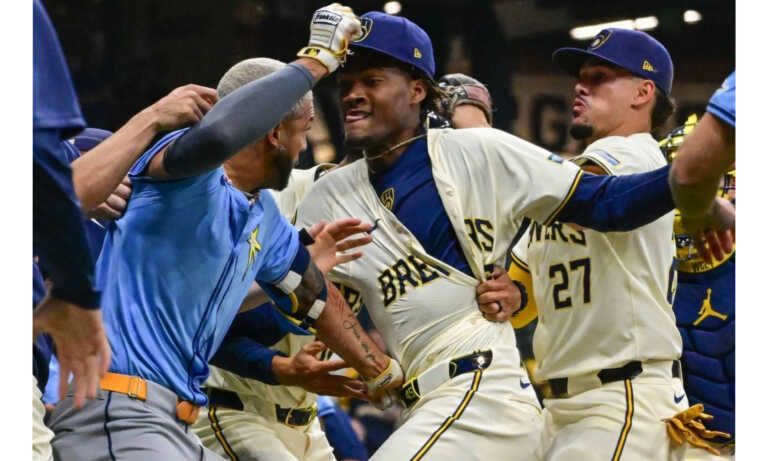 MLB sanciona a Rays y Cerveceros por golpiza