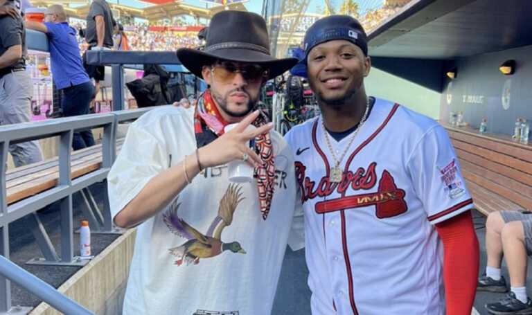 Ronald Acuña Jr. firma con la agencia de Bad Bunny