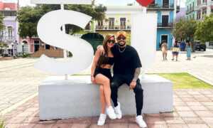 Ronald Borjas le propone matrimonio a su novia, Carolina Tepedino