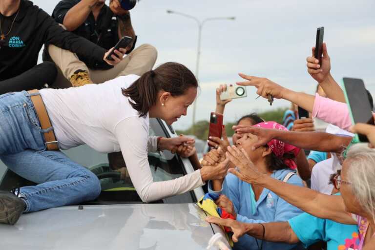 Machado desde Barquisimeto: “Es difícil describir lo que está pasando en Venezuela”