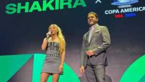 Shakira cantará el tema oficial de la Copa América 2024