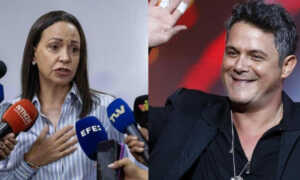 Machado agradece el apoyo de Alejandro Sanz “en horas decisivas” para el país