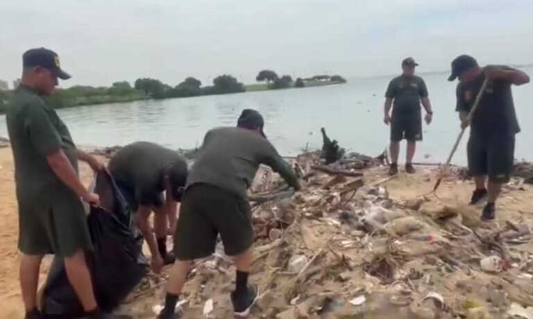 Recogen 222 mil toneladas de basura en la Vereda del Lago II