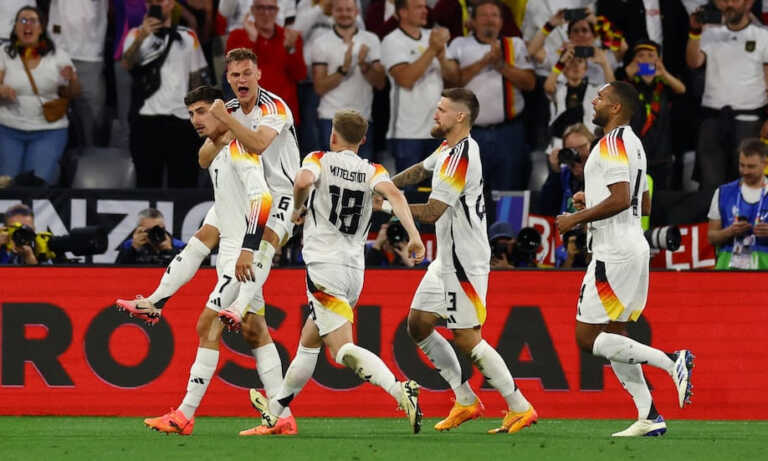 Alemania vapuleó 5-1 a Escocia en su estreno por la Eurocopa