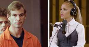 Ariana Grande desata críticas al mencionar a Jeffrey Dahmer como su invitado ideal para una cena