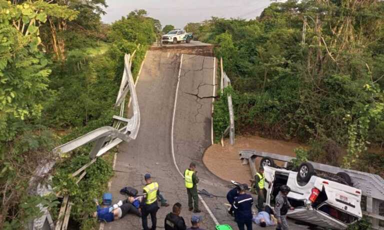 Identifican a zuliana fallecida por desplome del puente en la Falcón-Zulia