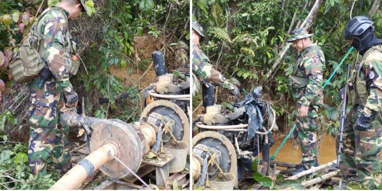 Incautan 400 litros de gasoil vinculados a la minería ilegal en Bolívar