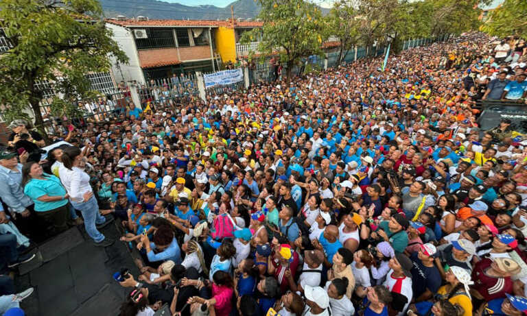 Liberan a los 4 detenidos por apoyar acto de Machado en Guatire