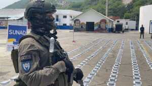 Armada francesa incauta 1,1 toneladas de cocaína en barco venezolano en el Caribe
