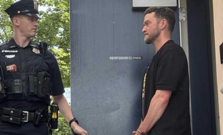 Justin Timberlake es puesto en libertad sin fianza y acusado de conducir ebrio