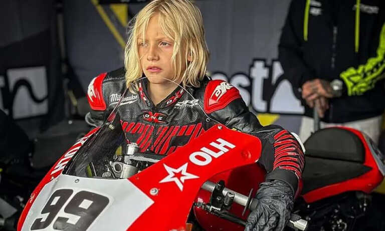 Fallece Lorenzo Somaschini, piloto argentino de motociclismo de 9 años