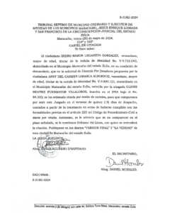Cartel de citación S-2182-2024