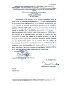 Cartel de Citación  S2189-2024