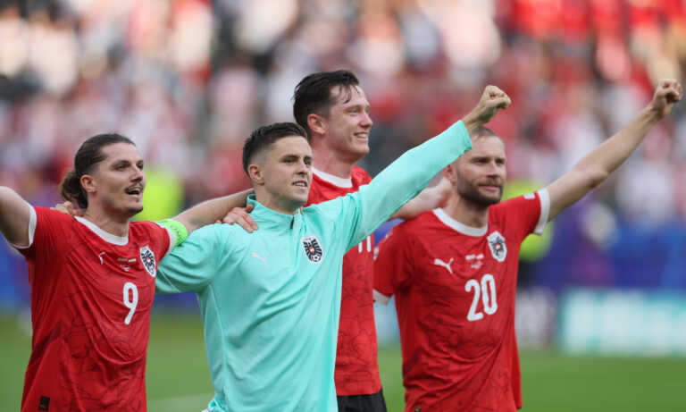 Austria supera a Polonia y suma sus primeros puntos en la Eurocopa