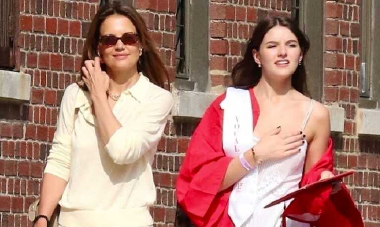 Suri prescinde del apellido de Tom Cruise en su graduación